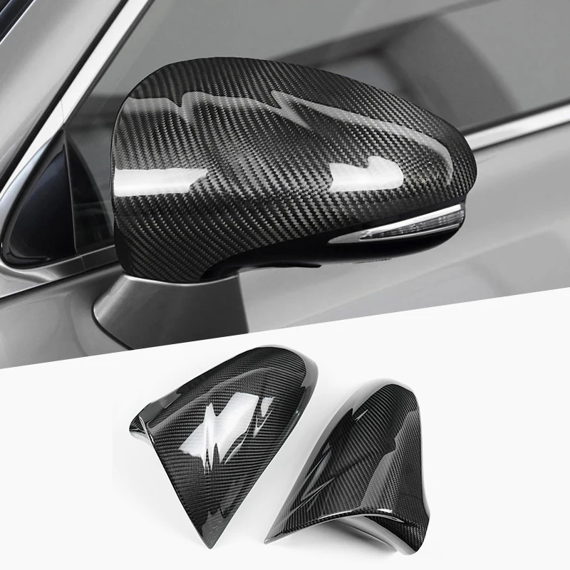 Shasha Carbon Mirrors Replace  Car Carbon Fiber Rear View mirror outer shell For Lexus ES IS GS 2013 2014 2015 2016 2017-2020