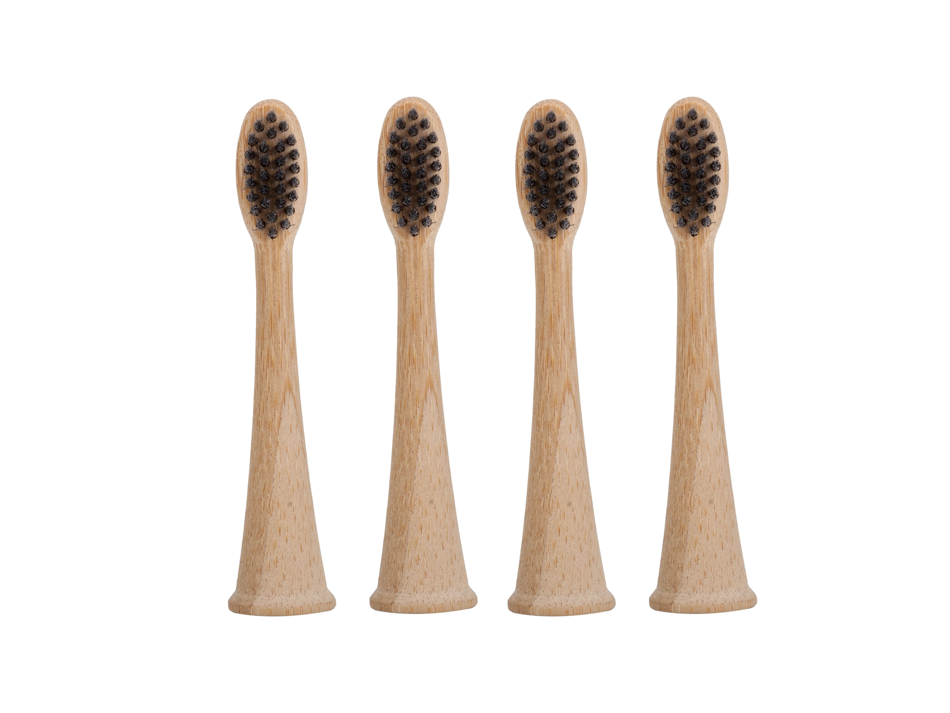 Ecological Environmental Green Replacement Tooth brush heads Biodegradable Electric Tooth Brush Bamboo Heads Recyclable
