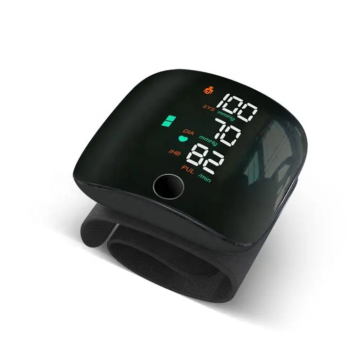 New Arrival Intelligent Digital Heart Rate Monitor led rechargeable wrist bp monitor digital blood pressure monitor