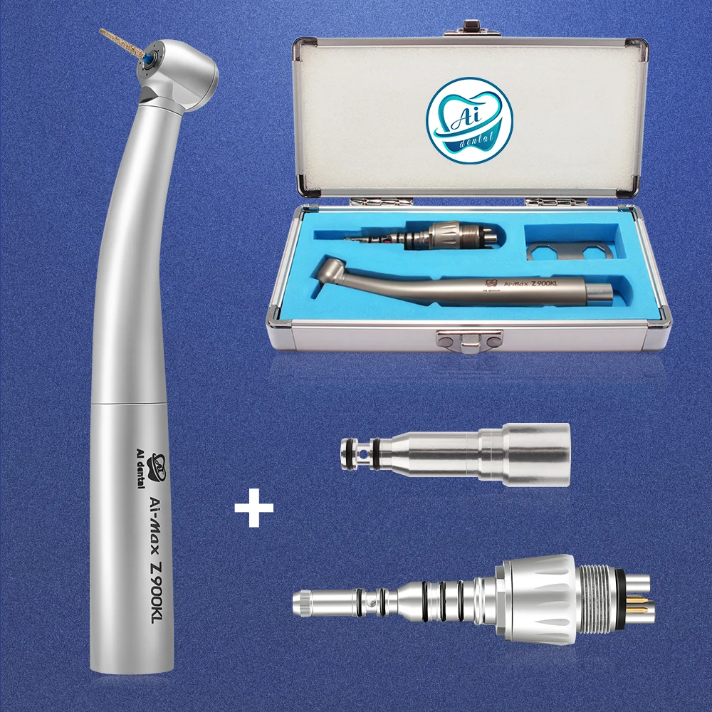 Dental chair parts Z900KL standard head high speed handpiece and 6 holes Kvo quick coupler dental handpiece kit