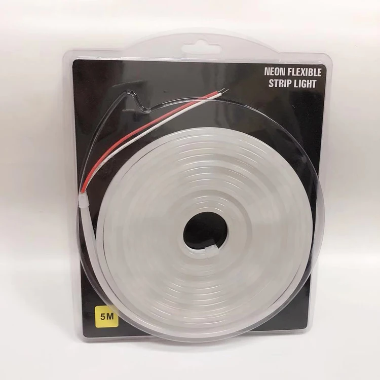 IP67 12v 6*12/5*11mm Colorful Blue Green flex strip 5m lights rope decoration sign flexible neon led