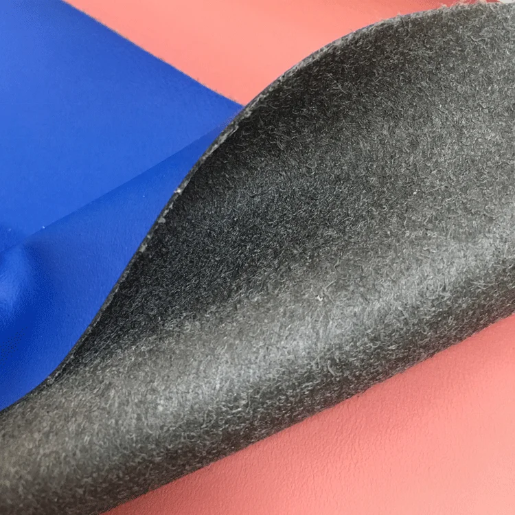Eco Friendly Anti Scratch Solvent Free Quilted PU Artificial Synthetic Leather Fabric For Backpack And Tote Bag Shoes