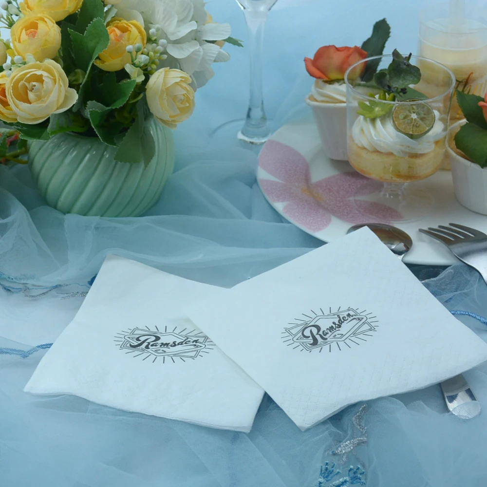Decoupage Paper Napkins German Free Samples 250*250mm Paper Napkins & Serviettes Dinner Napkins Printed 2 PLY Virgin Wood Pulp