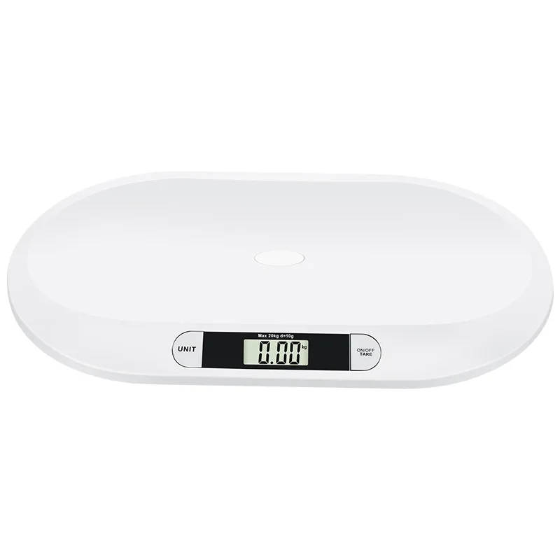 20KG White Measure Infant Digital Weight Electronic Weighing Baby Scale