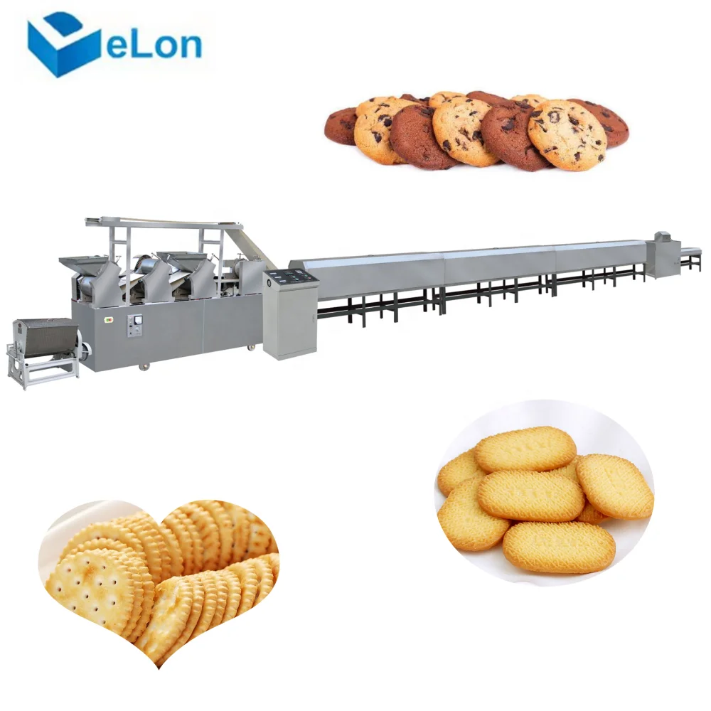 Manufacturing plant small biscuit production line for factory use