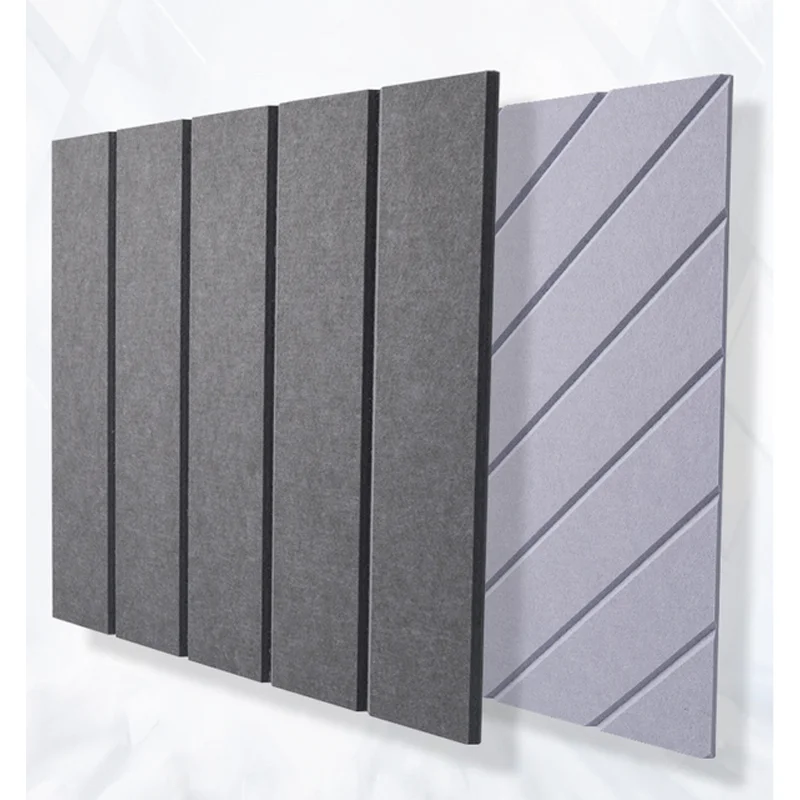 Customized 2200GSM Acoustical Ceiling Panel Hexagonal Wall Panels For Home Theatre