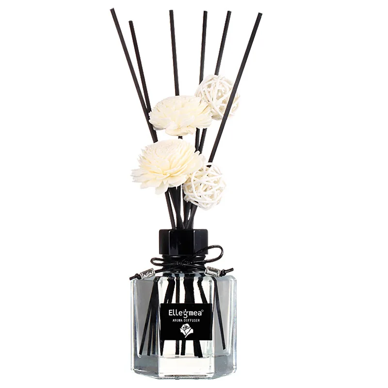 
Wholesale Luxury Custom Glass Bottle Aromatic Essential Oil Scent Stick Reed Diffuser 