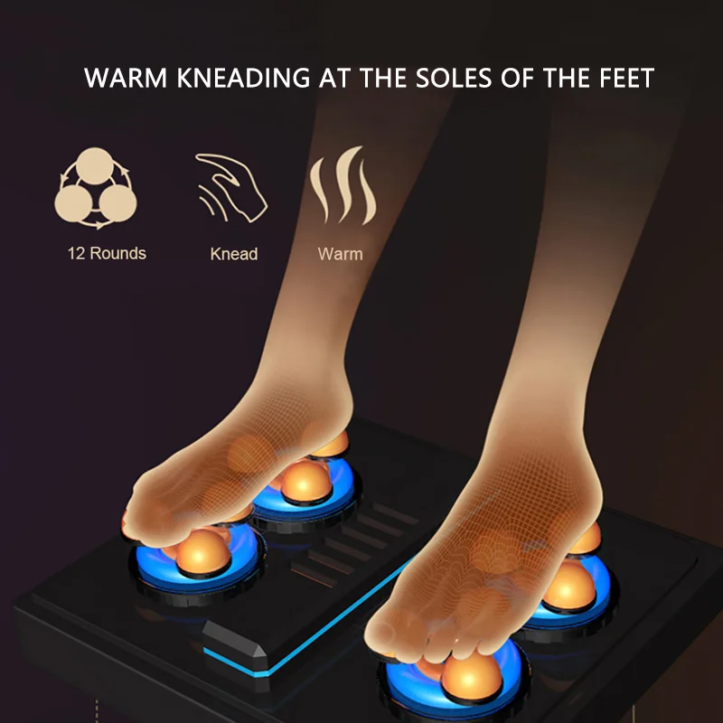 2022 Bealife Hot Selling Full Body Zero Gravity 18 Massage Ball Foot Roller Music Massage Chair for Health Care