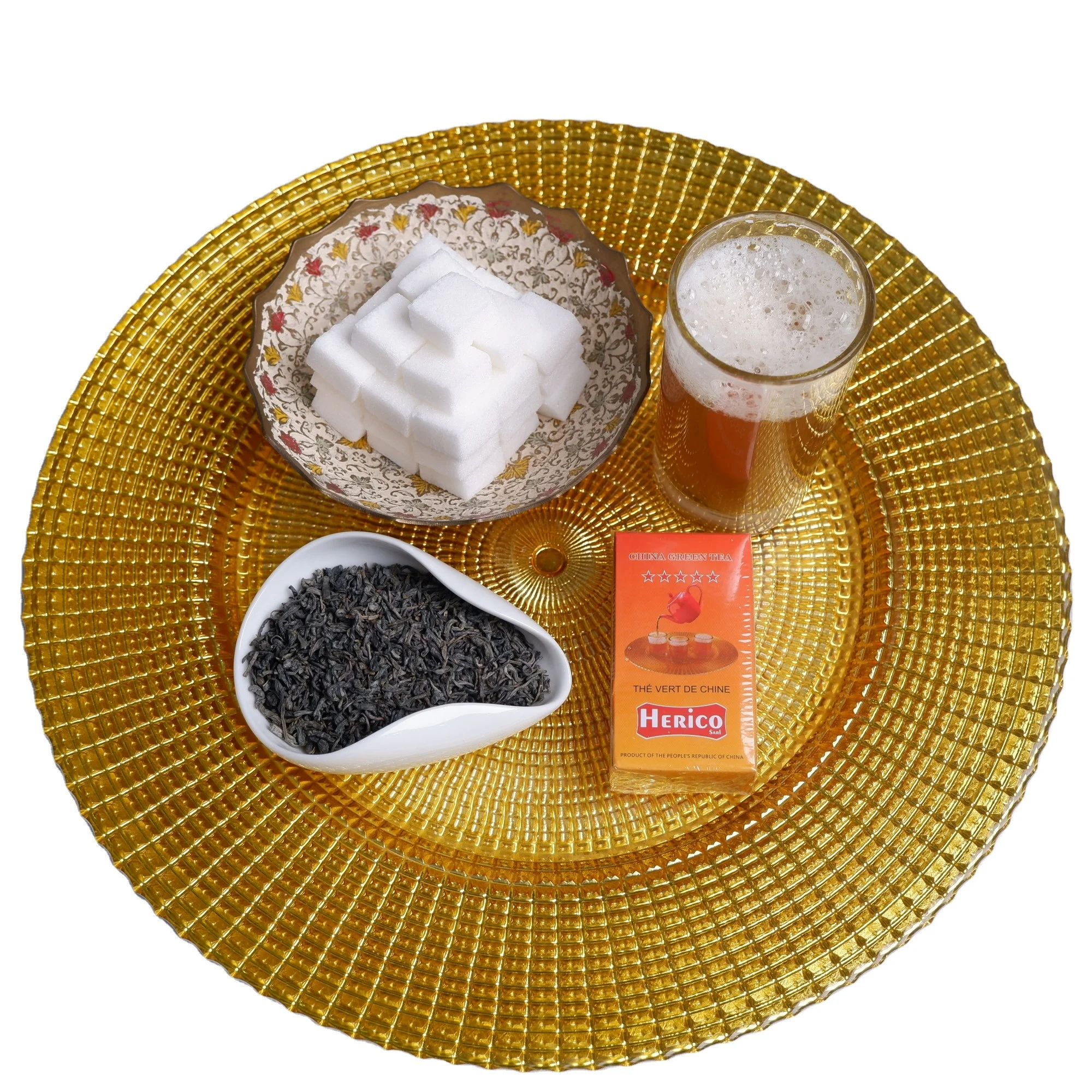 Th Vert De Factory Supply Premium Quality Chunmee Green Tea Chinese OEM High Grade Anti Fatigue Loose Tea Support OEM Pack