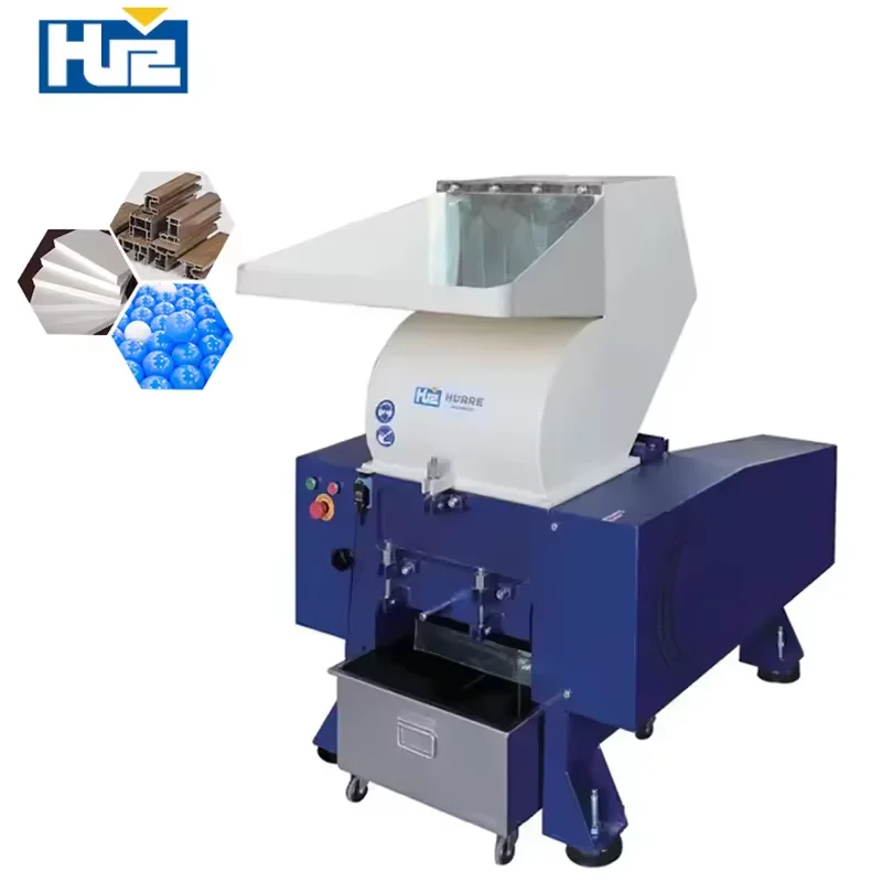 HUARE Excellent Performance HUARE HSS500 Plastic Recycling Granulator Recycled PP Granules Crusher Machines