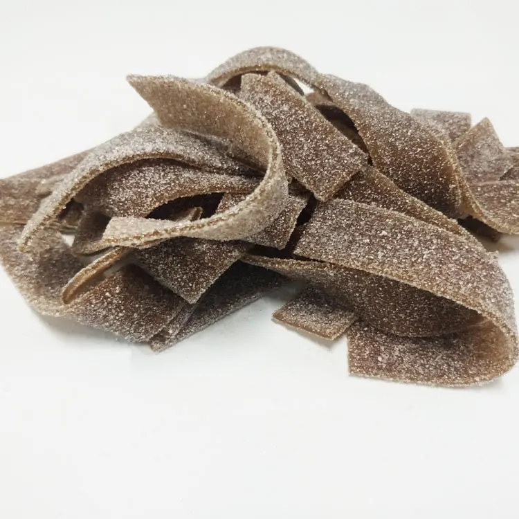 SOUR RAINBOW BELT GUMMY CANDY FRUIT FLAVOR JUMBO SIZE 20CM 12G* 24unit per pack