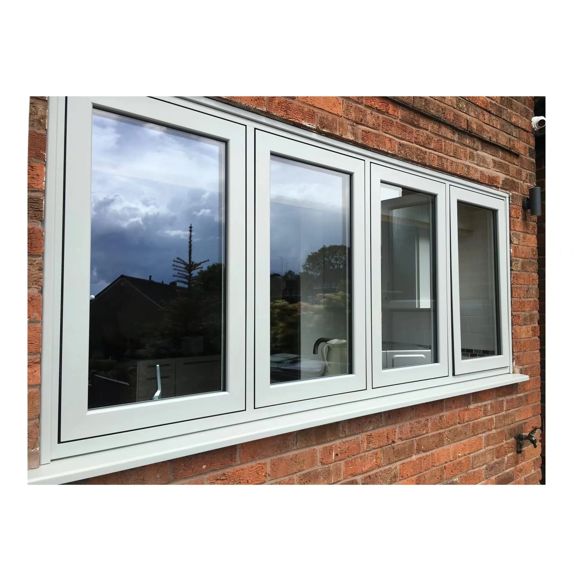 China supplier Latest design double glazed PVC UPVC sliding window door with best price for house windows