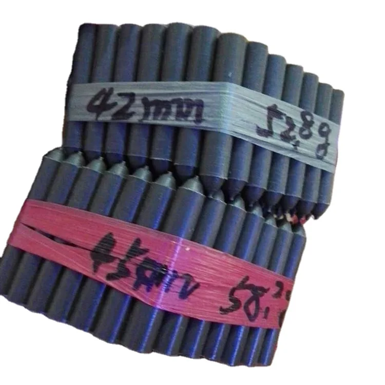 Plastics processing tube for fireworks 127missle