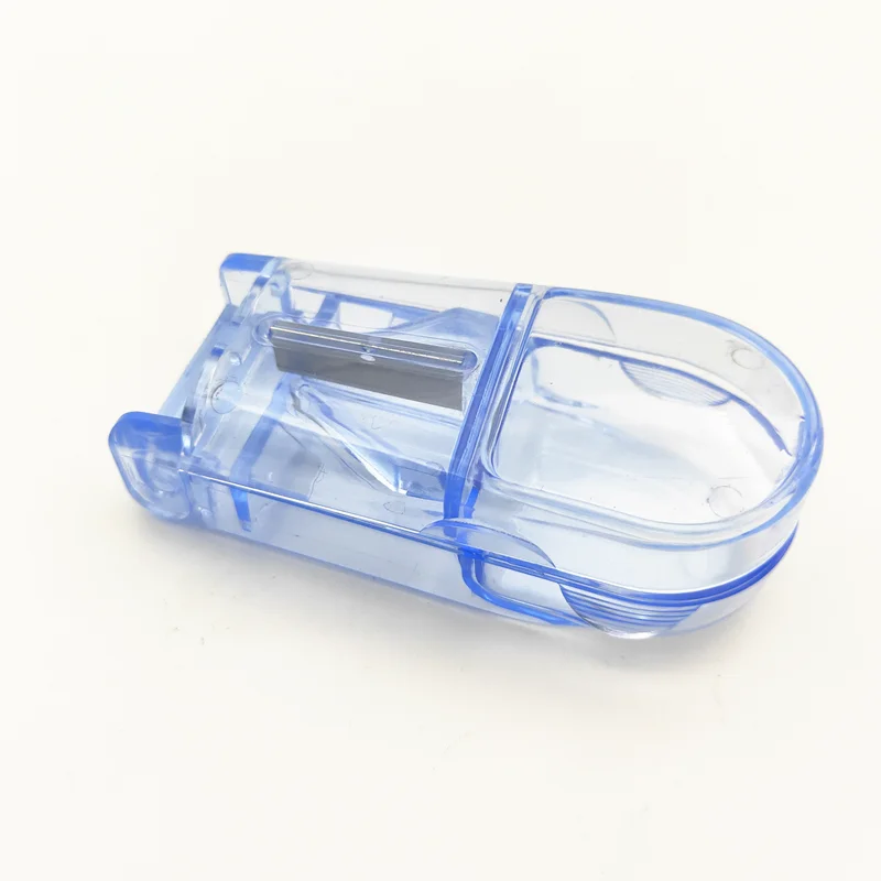 Portable Pill Cutter Medicine Box Pill Crusher Tablet Cutter Divider Storage Case Pill Box