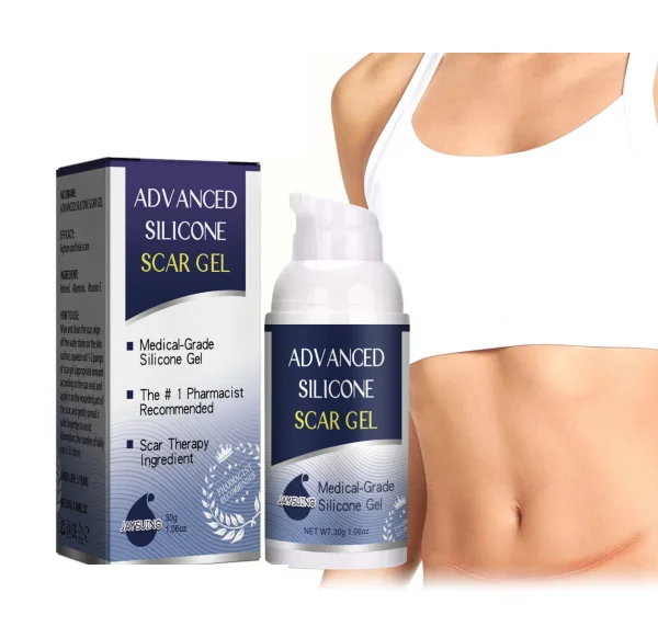 Jaysuing Custom Logo 30g Advance Scar Gel Remover Removal Silicone