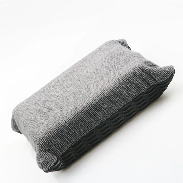 Выбранные Авто плюшевая салфетка из микрофибры и сетки пусковой площадки мытья мягкие чистящие салфетки для Губка для мытья автомобиля, стекольное детализация губка для мытья, оптовая продажа