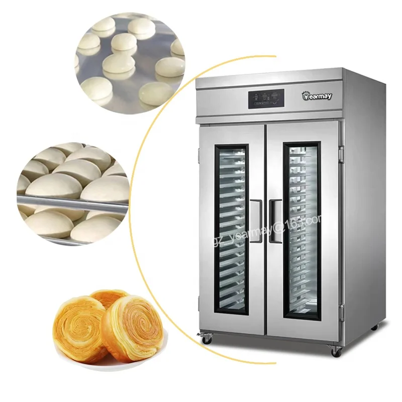 Controlled Temperature Humidity Time Proofer Bakery Frozen fermentation chamber Kitchen Dough Proofer Machine