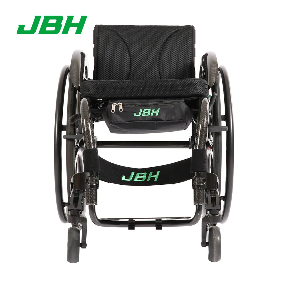 JBH каркас из углеродного волокна ручная инвалидная коляска для