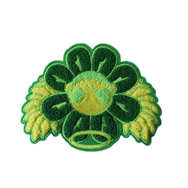 
Custom Bee Chenille Embroidered Patch Sew On T-shirt Embroidered Insect Applique 