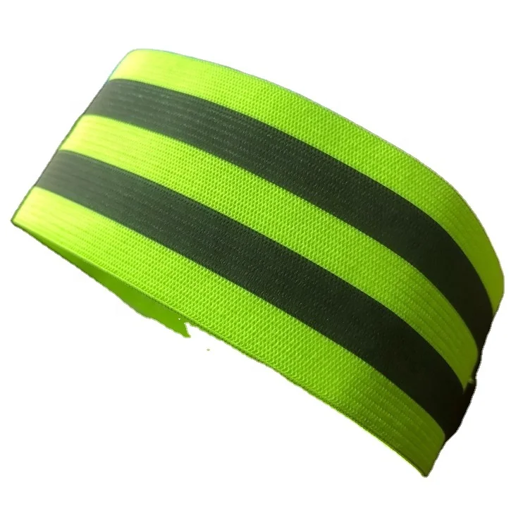 Custom Light Reflecting Elastic Armband for Guard