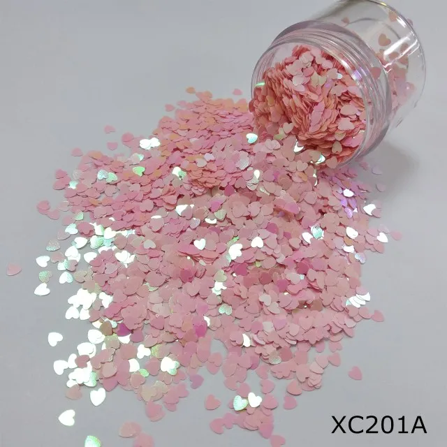 Xucai Biodegradable Cosmetic Glitter Chunky Glitter for Festive Crafts Christmas Decoration Promotional Party Sample Included