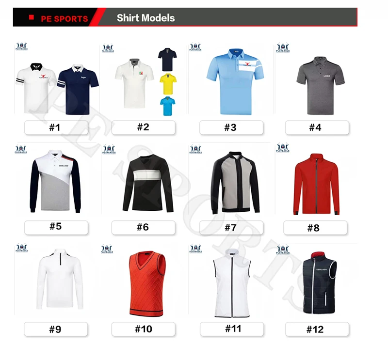 Профессиональная мужская Спортивная Футболка Поло для гольфа оптом спортивная короткая одежда