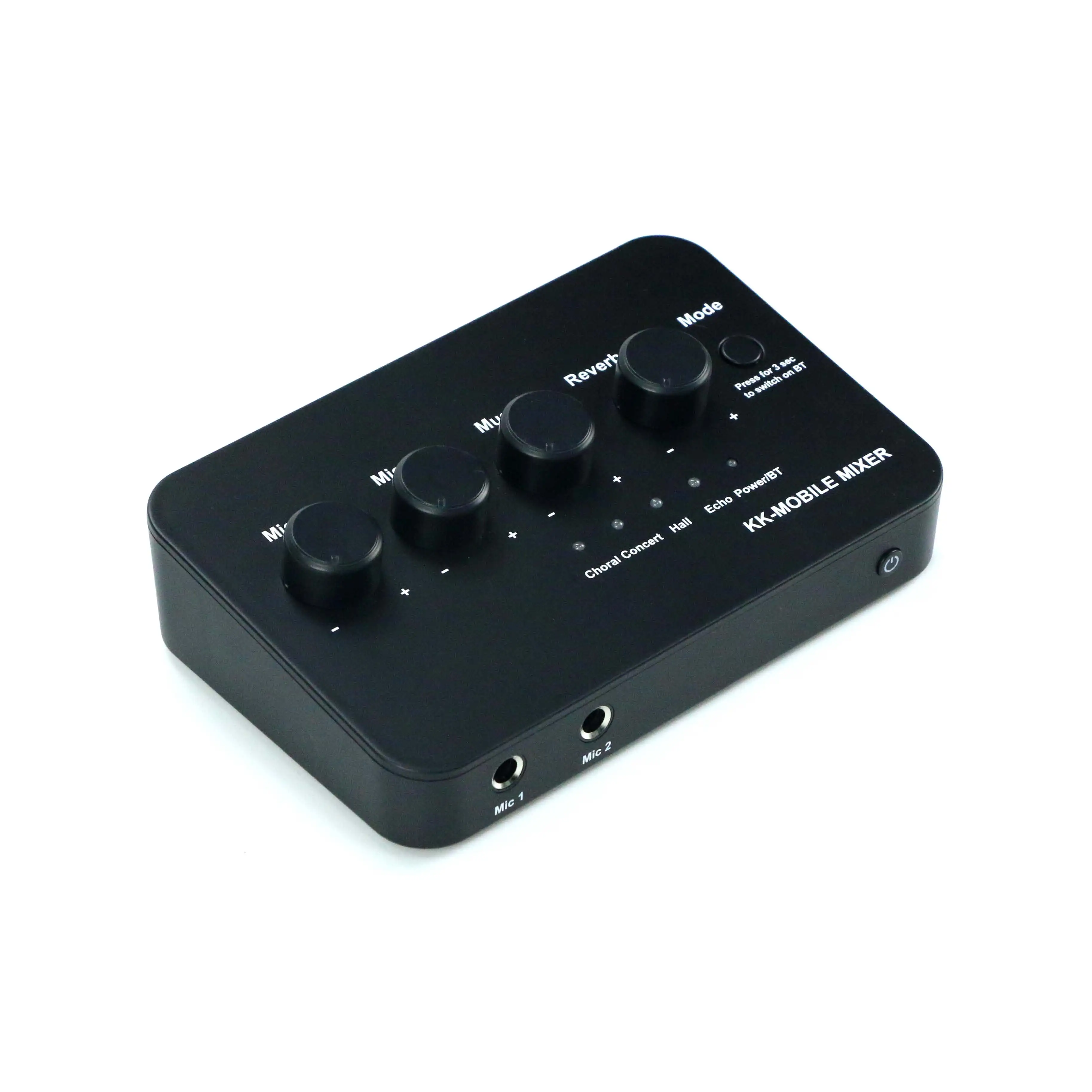 Sound Card karaoke Sound Mixer  for recording and Live Streaming with Reverb Effects