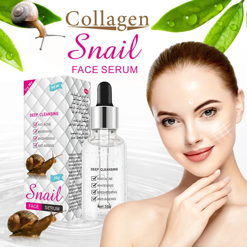 Snail face Repairing serum 30ml Hydrating Serum for Face with Snail Secretion Filtrate serum