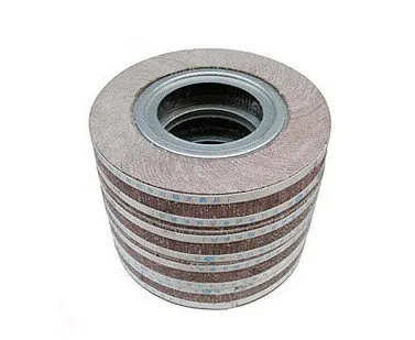 Abrasive polishing flap wheel for grinding stainless steel tube making machinery