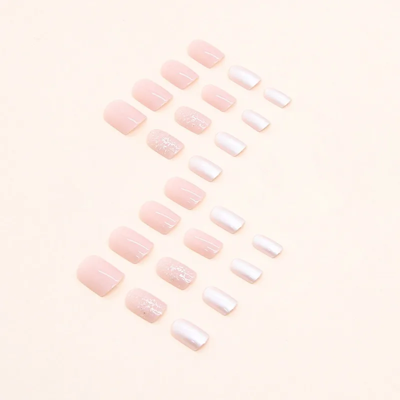 Wholesale New Trends High Quality Handmade Artificial Press On Nails With  Hanging Membrane Box For Artificial Nail Display