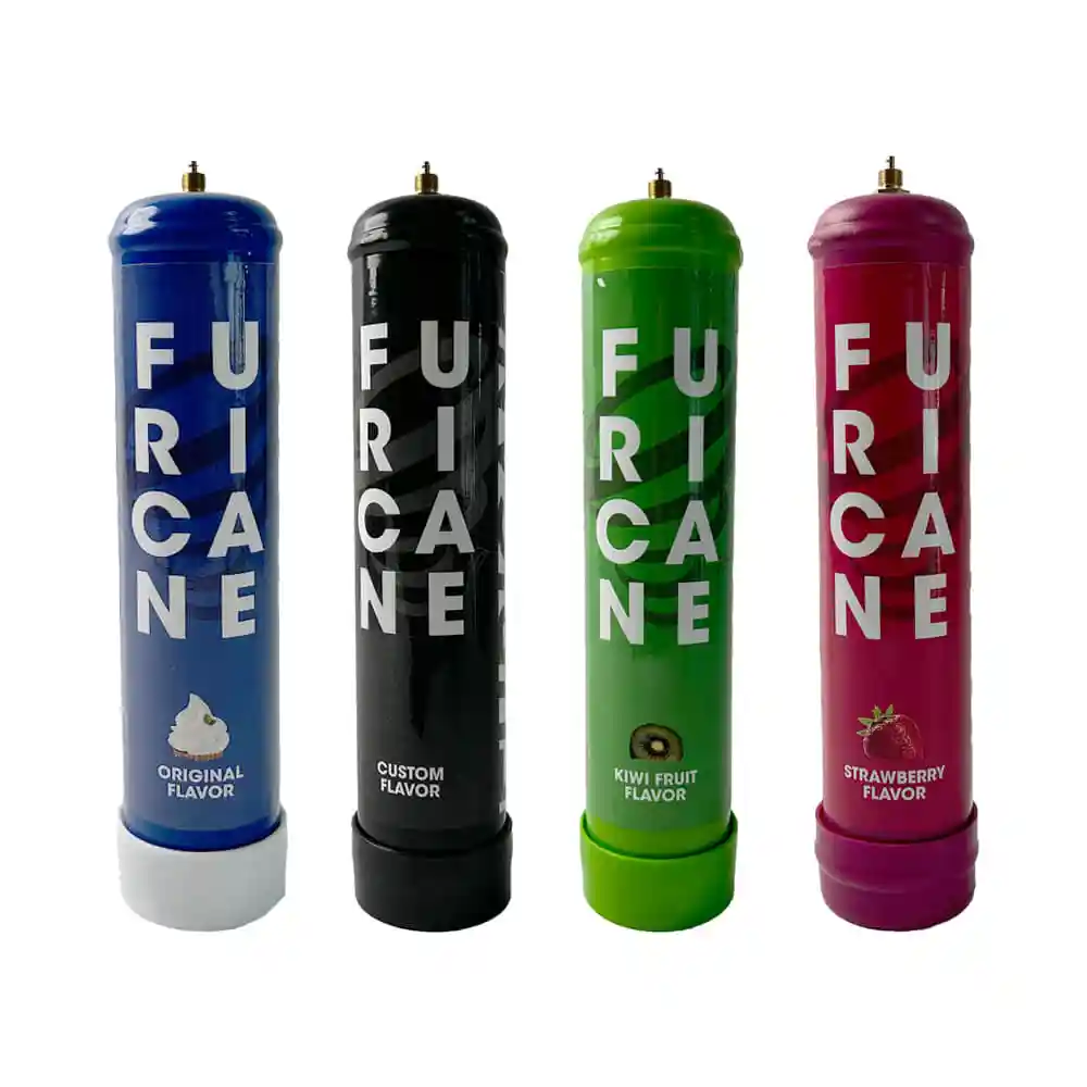 1L gas canister cream chargers sparkling water maker whipped cream Co2 soda chargers 580g dessert tool