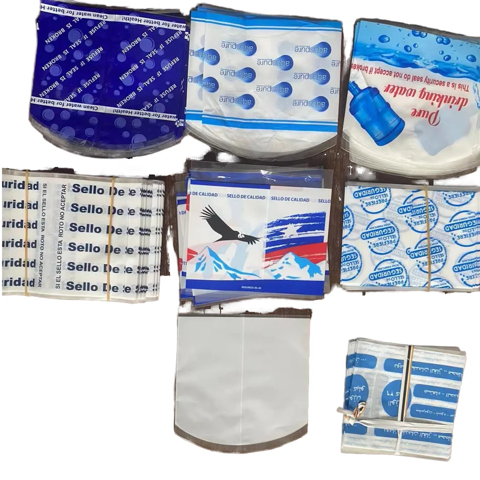 Custom Printing Waterproof Heat Sensitive 5 Gallon Cap Seal For 5 Gallon Bottle Water