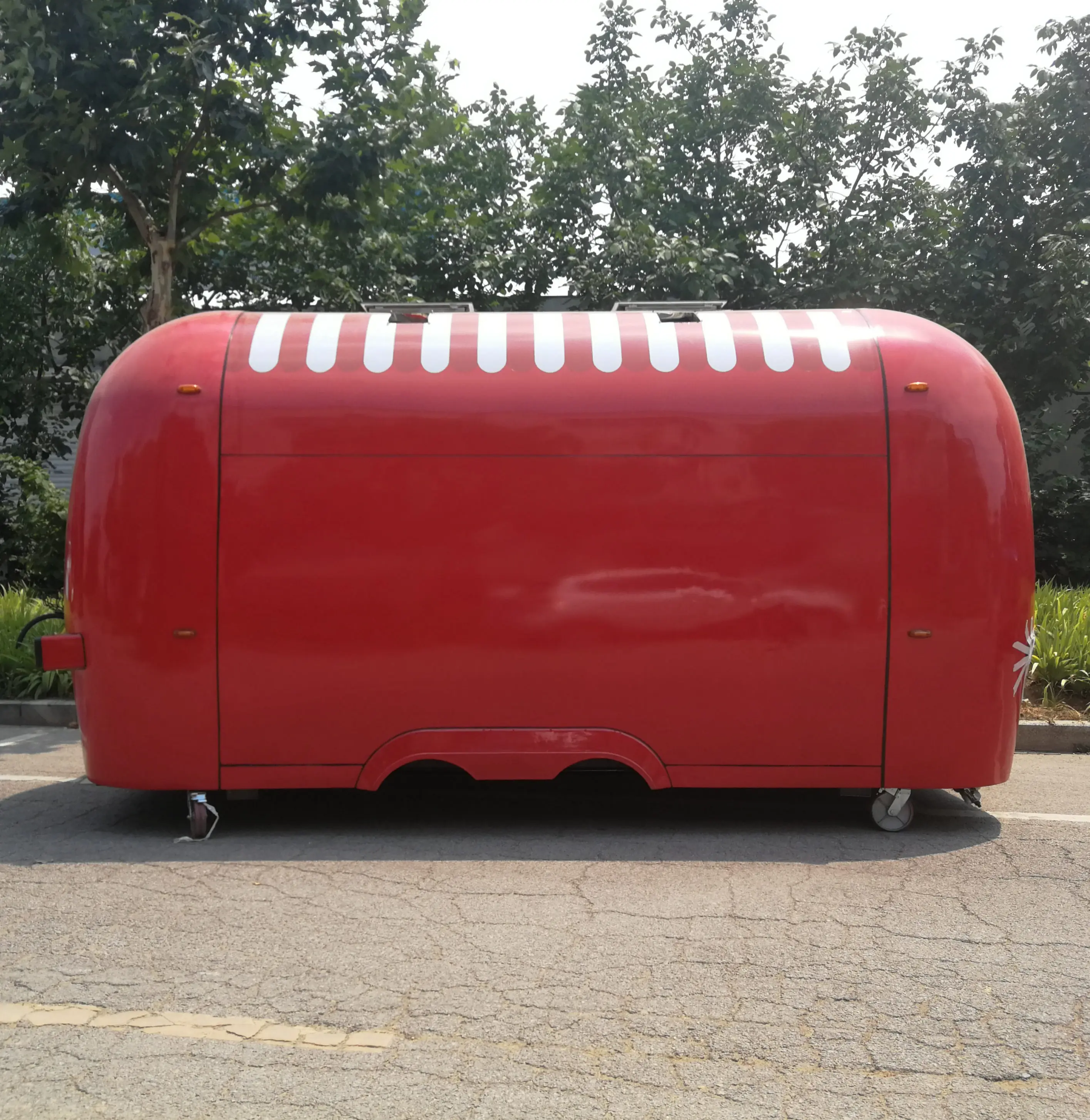 Mobile Food Cart/ Fast Food Truck / Concession Food Trailer Supplier Colorful Street China With Full Kitchen United States N/A