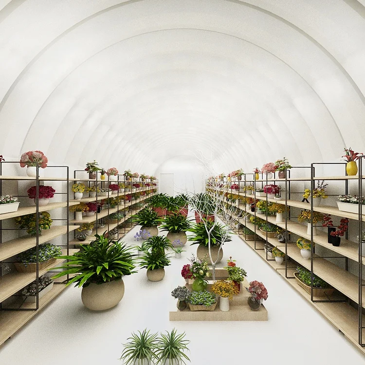 High quality Inflatable membrane for mobile cold storage Fresh flowers and plants preservation warehouse