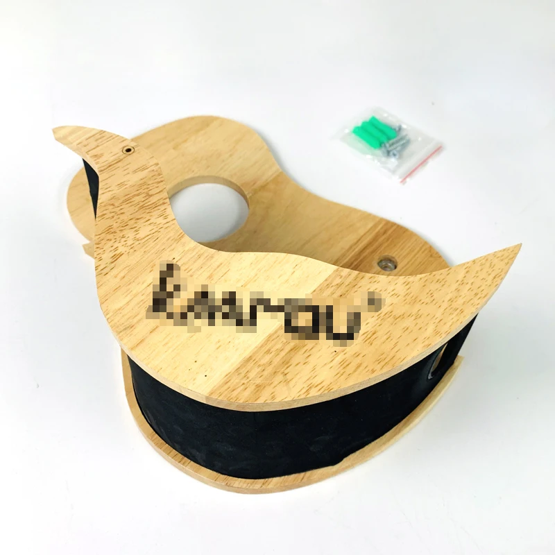 Solid Wood Guitar Wall Hanging Ukulele Holder For Soprano Concert Tenor  Musical Instrument Holder