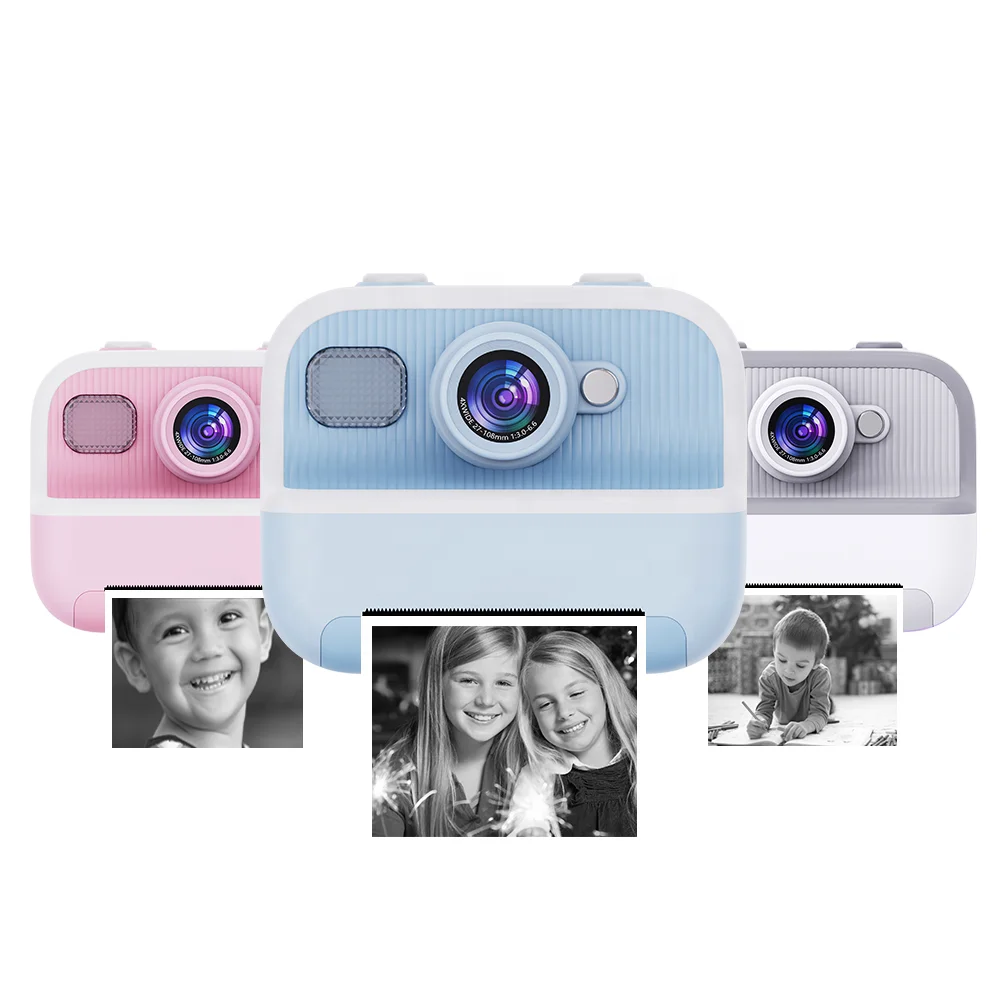 YMX CAM8 Technology Antique Portable Dual Camera Novelty Toys Kids Camera Instant Print for Kids Children Baby Girl Boy Toddler