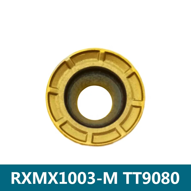 Authentic Korean CNC machine tool blade circular milling insertion stainless steel RXMX12T3-M RXMX1604-MR RXMX1003-M TT9080