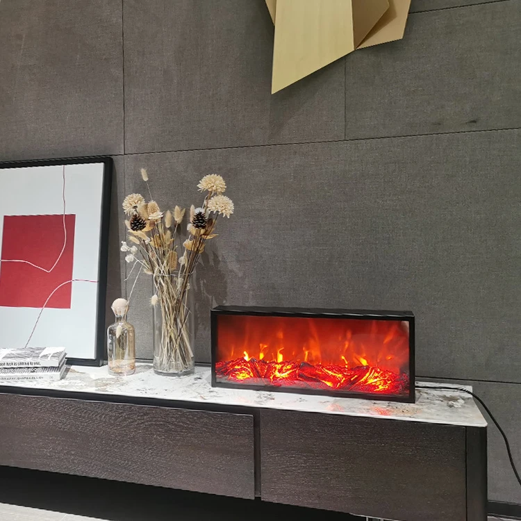 Wal-mart Wall Decoration Simulation Flame Furnace Real Touch Steam Fireplace
