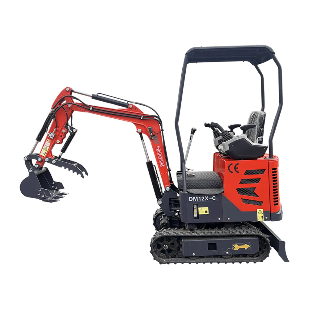 AGT DM12X-C  1.2 ton Excavator  Hydraulic excavator with pilot function rubber track excavator