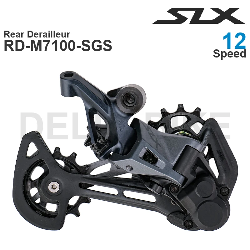 SHIMANO SLX M7100 1x12 Speed Groupset with Shifter Rear Derailleur CRANKSET CN-M6100 Chain and SUGEK Cassette Sprocket 50T/52T