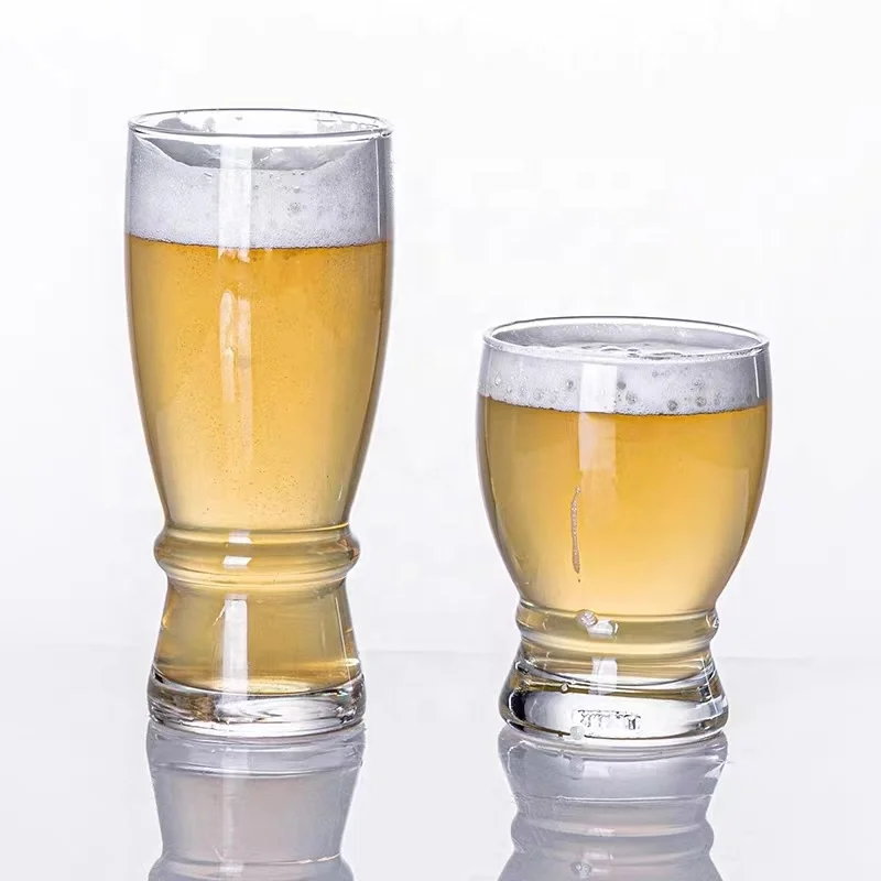 Hot Wholesale  Drinking Glasses Custom Logo Clear  Beer for restaurant