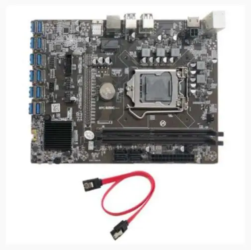 Новые Премиум Материнские платы B250C 12 материнская плата ЦП LGA1151 ОЗУ для ПК геймера USB3.0 PCIE 16X настольная