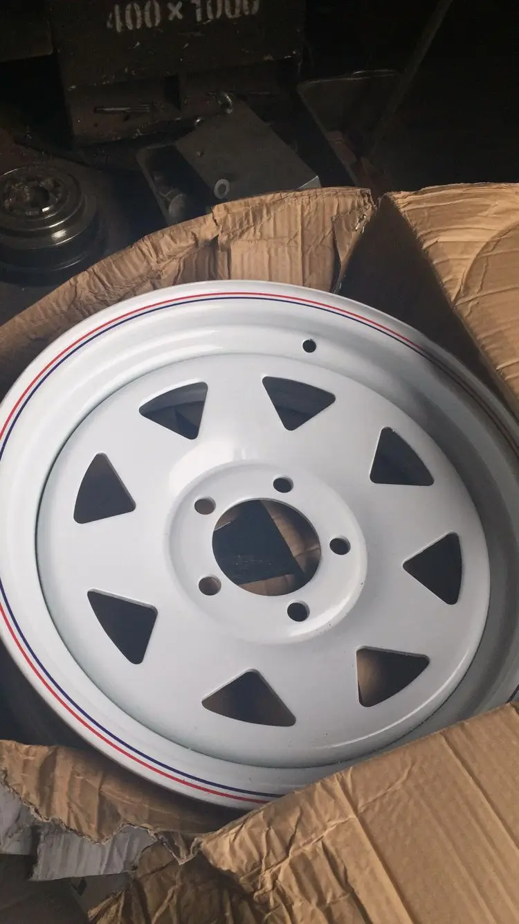 Universal Trailer steel Wheel 13 Inch auto Rims For Sale