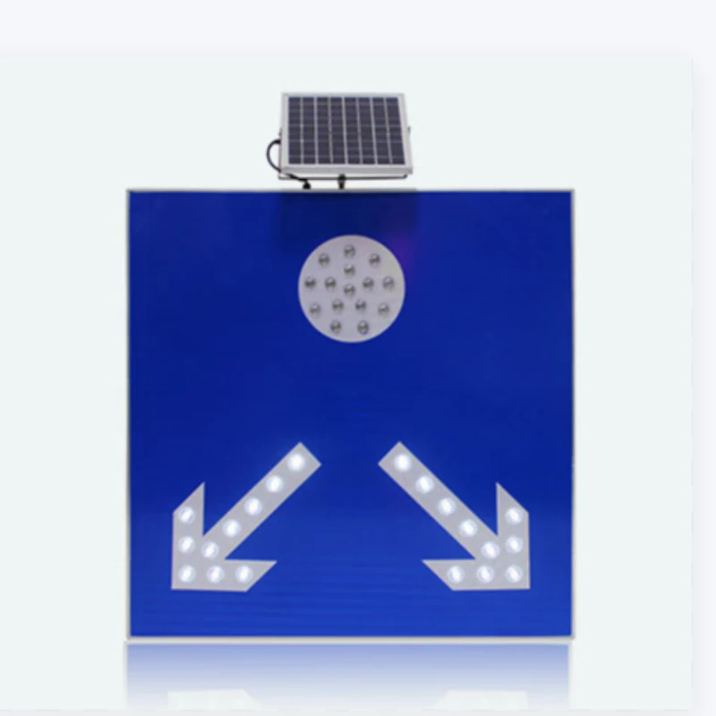 Construction Road Solar Indicator Light Driveway Indicating Signal Lamp Toll Station and Parking Lots Signal Lights
