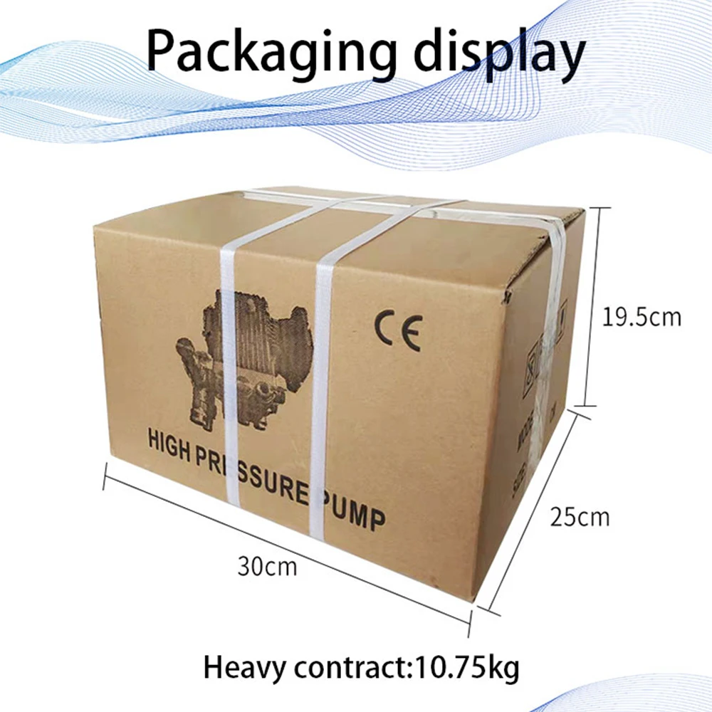 Top sale SML stainless steel pump head jetting machine high pressure pump supplier