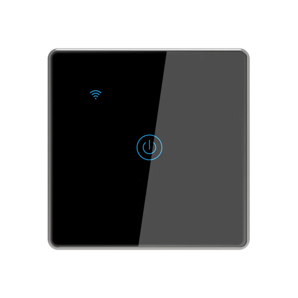 ksmt Smart Hotel Room Wall Switch Light Dimmer Home Wall Switch Customized Logo Brand Tuya Zigbee Touch Wall Switches 1Gang1Way