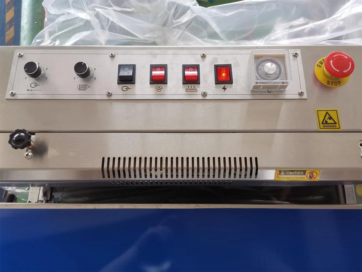 
Plastic bag continuous vertical nitrogen sealing machine 