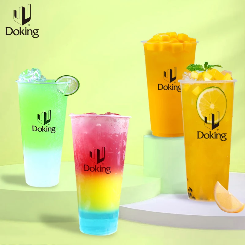 Doking Hot Product Plastic Bottle of 6X Sour Plum Flavored Concentrate Thick Pulp