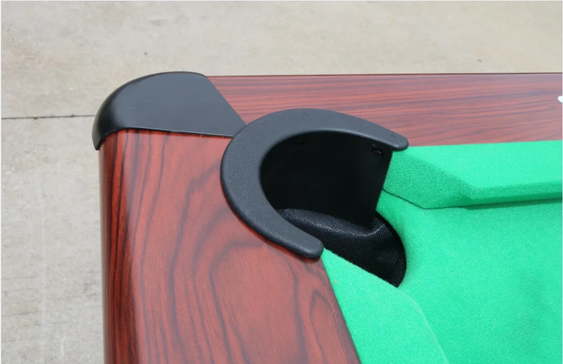 Factory wholesale custom 6ft indoor snooker table with MDF mat and PVC pocket for home office use Parent-child 9ft pool table