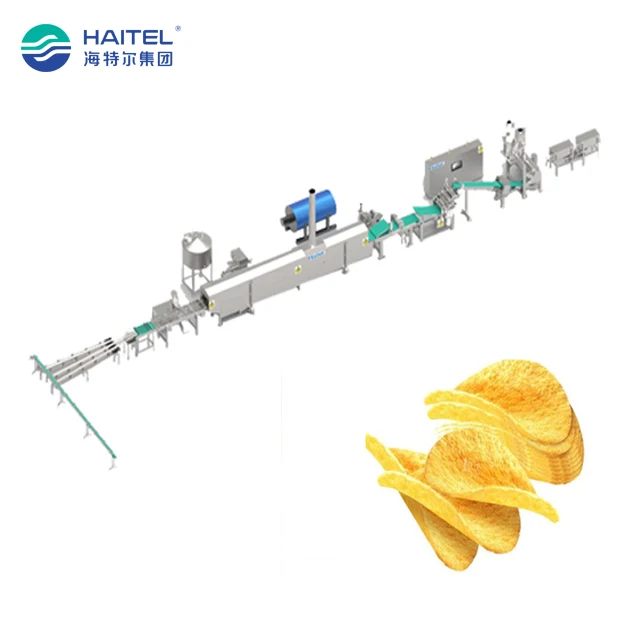 High quality automatic machinery to make for potatoes chips production line price